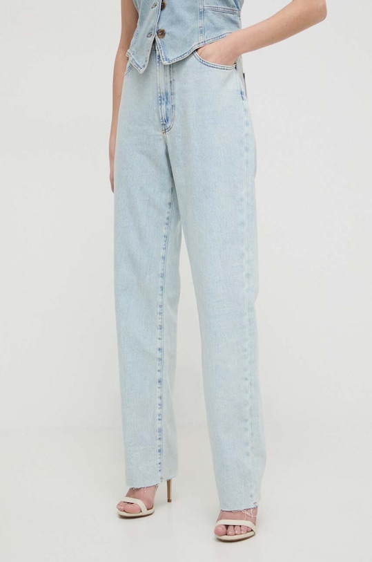 Liviana Conti jeansy F4SY49 niebieski ZS24