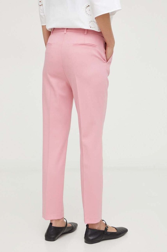 Abbigliamento Liviana Conti pantaloni in lino misto F4SP43 rosa
