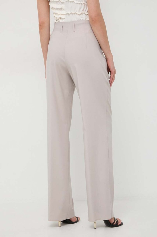 Odzież Liviana Conti spodnie z domieszką wełny F4SP41 beżowy