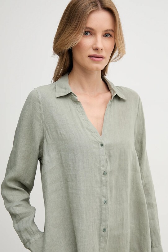 Mos Mosh rochie din in verde 160150