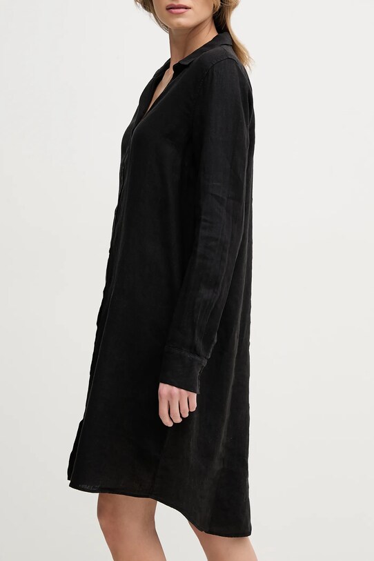 Mos Mosh rochie din in 160150 negru