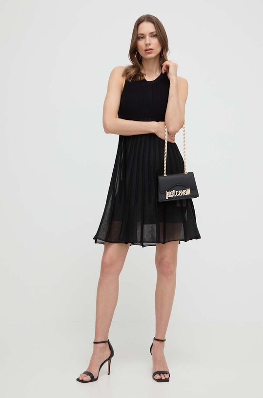 Silvian Heach rochie GPP24454VE negru ZS24