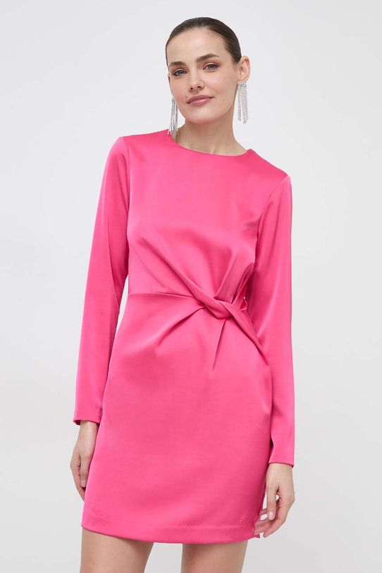 Silvian Heach rochie mini roz GPP24198VE