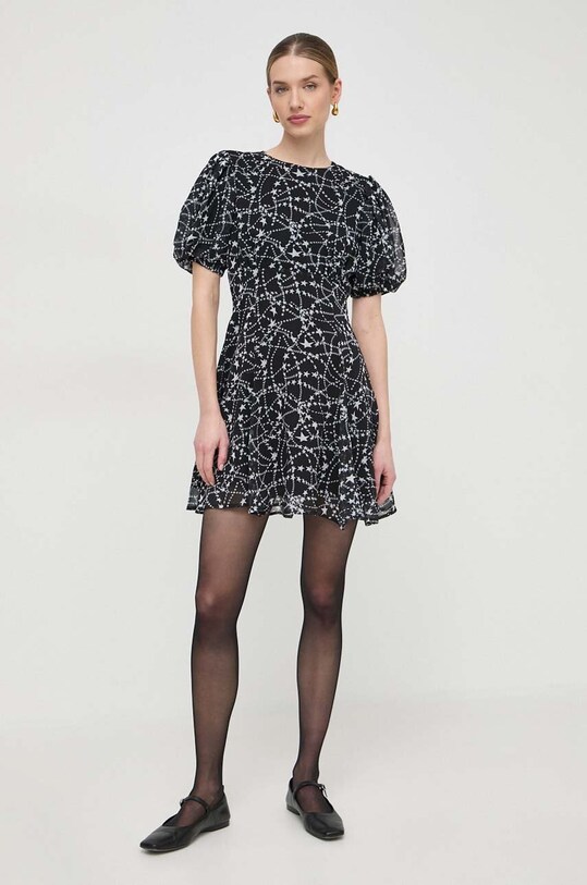 Silvian Heach rochie GPP24342VE negru ZS24