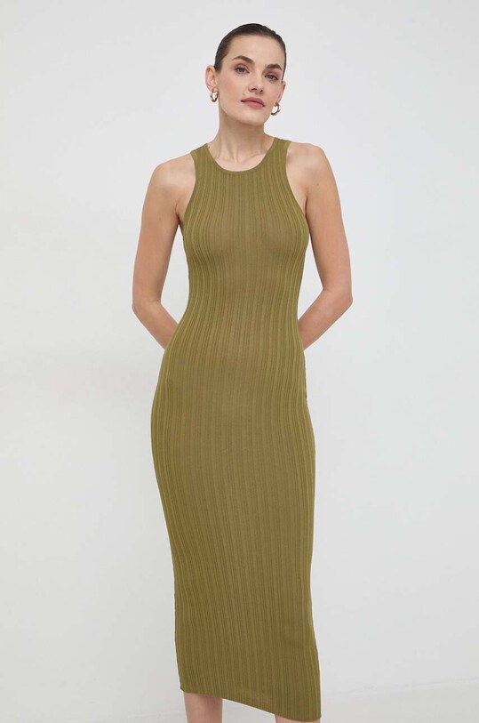 Îmbrăcăminte Silvian Heach rochie GPP24020VE verde
