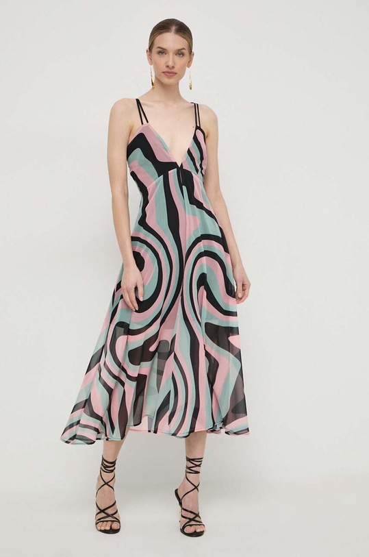 Îmbrăcăminte Silvian Heach rochie GPP24332VE multicolor