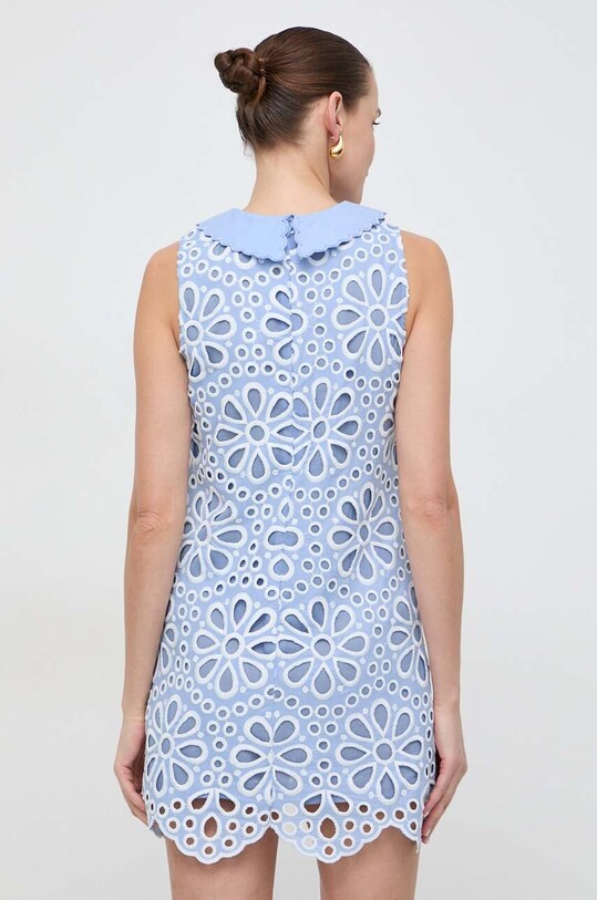 Îmbrăcăminte Silvian Heach rochie din bumbac GPP24412VE albastru