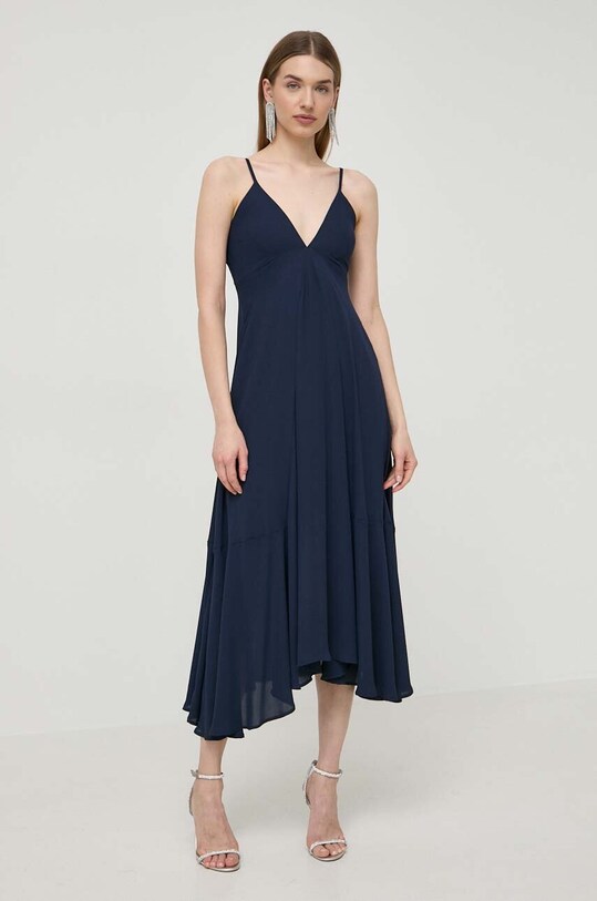 Odzież Silvian Heach sukienka GPP24415VE granatowy