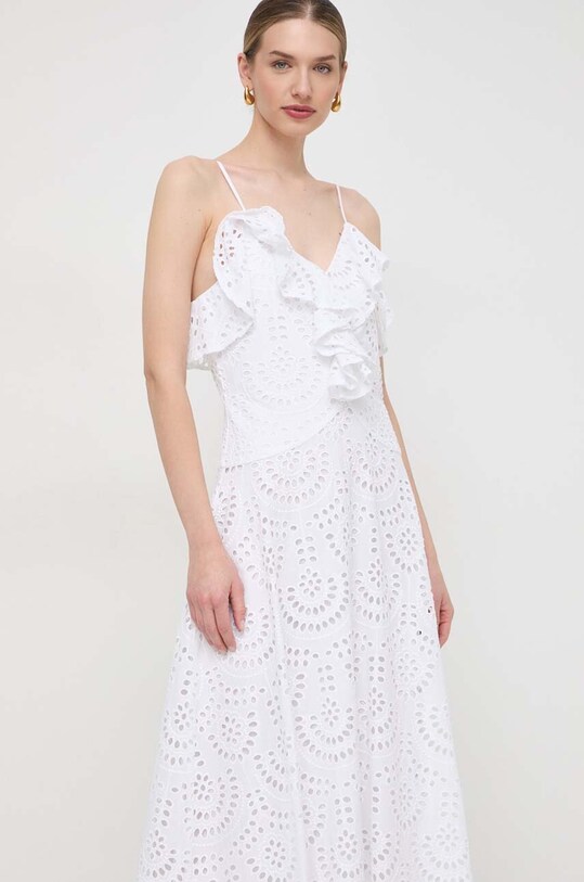 Silvian Heach rochie alb GPP24432VE