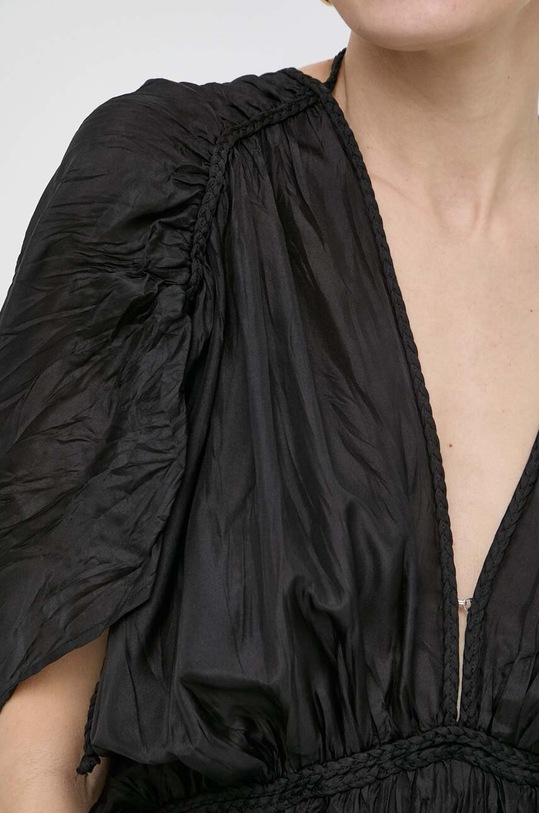 Liviana Conti sukienka jedwabna L4SS18 czarny