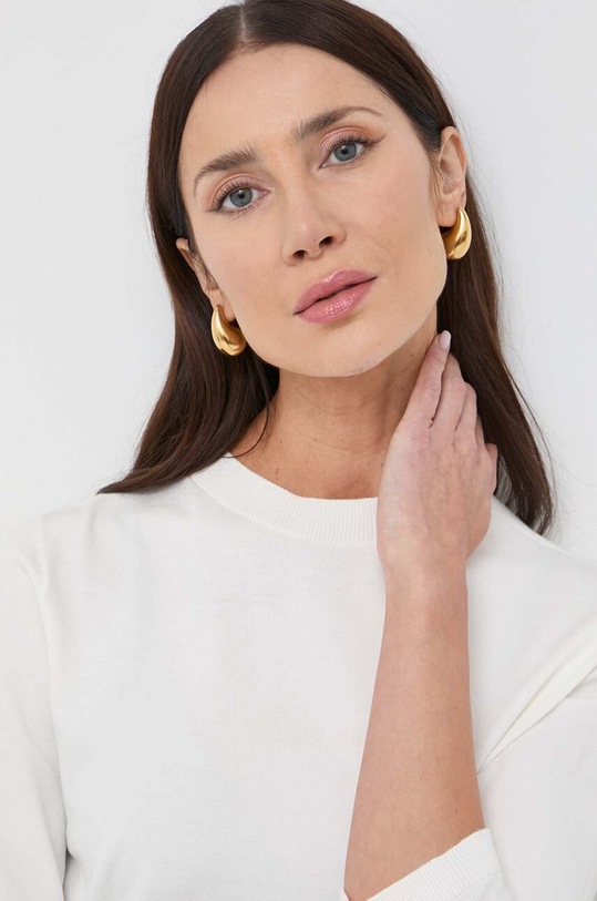 Liviana Conti sweter beżowy F4SF27