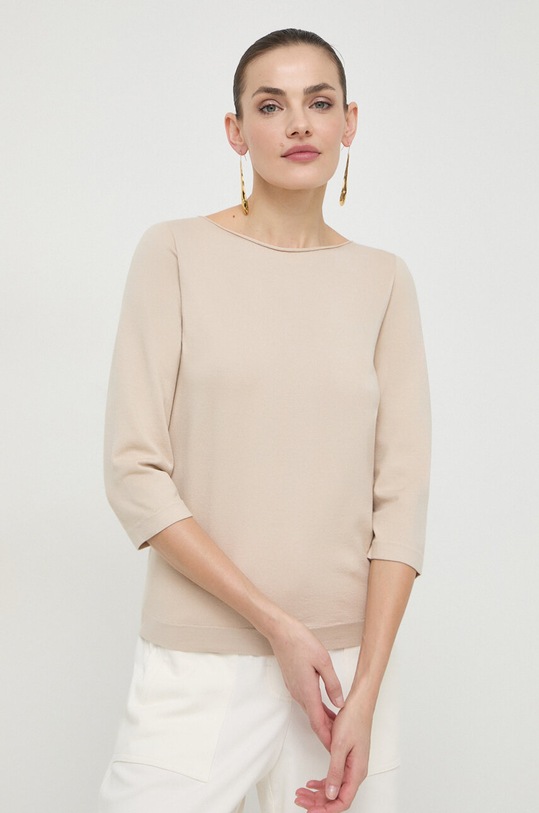 Odzież Liviana Conti sweter F4SF26 beżowy