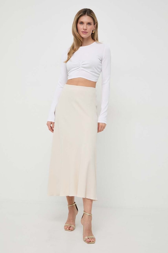 Liviana Conti longsleeve F4SA05 beżowy ZS24