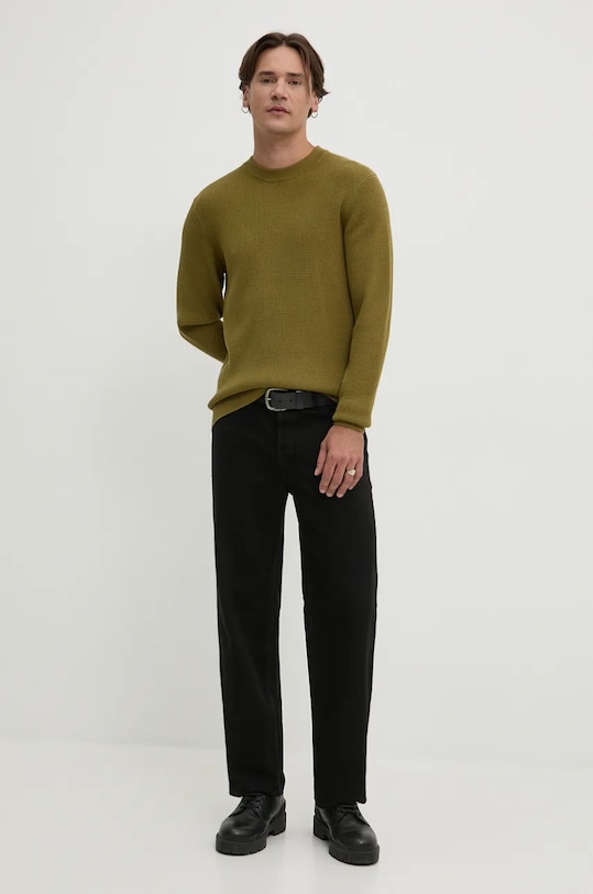 Svetr Solid 21108052.180622 zelená ZS24