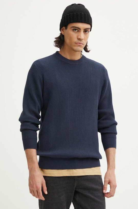 Solid sweter pozostałe granatowy 21108052.194010