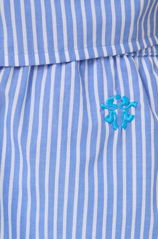 Silvian Heach pantaloni scurti din bumbac GPP24093SH albastru