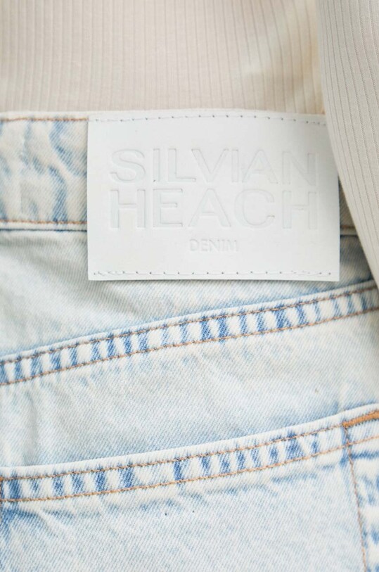 Silvian Heach szorty jeansowe GPP24079SH niebieski