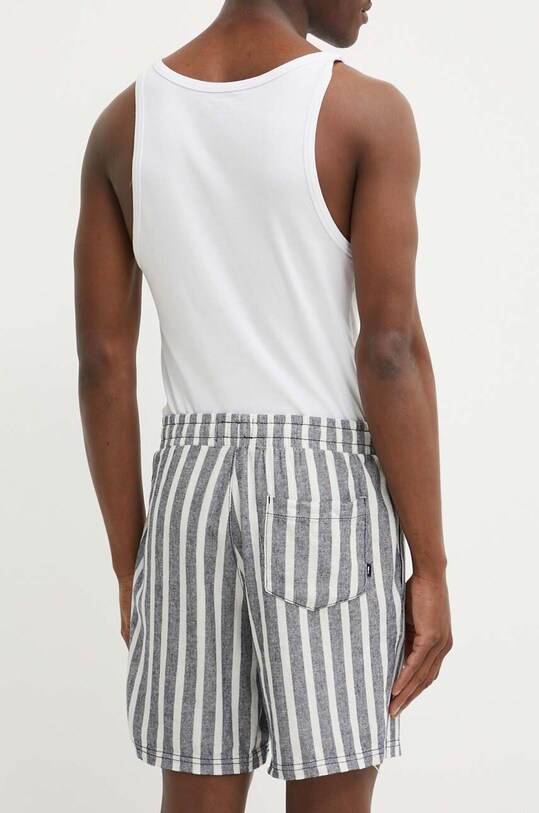 Îmbrăcăminte Solid pantaloni scurti din in 21108373.194010 albastru