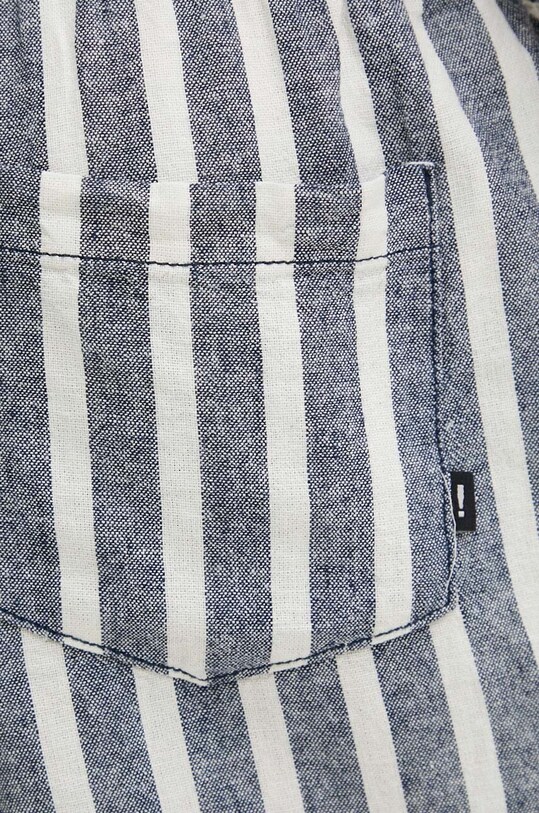 Solid pantaloni scurti din in albastru 21108373.194010