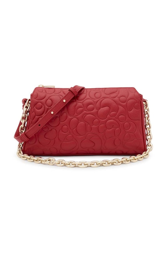 Δερμάτινη τσάντα Tous Greta λείο δέρμα κόκκινο 2002019617