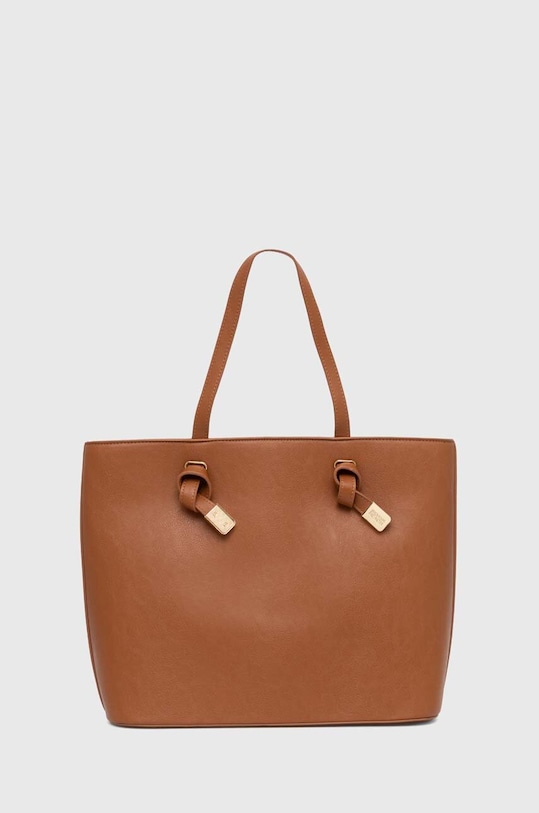 Silvian Heach torebka mieści A4 brązowy RCP24010BO