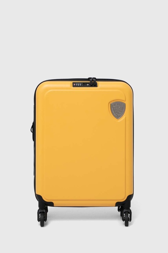 Blauer valiză 49-56x37x12-17 cm uni galben S4CABIN01/BOI