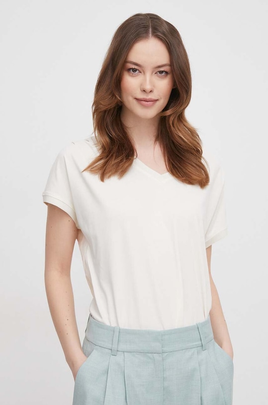 Mos Mosh tricou 159170 bej ZS24