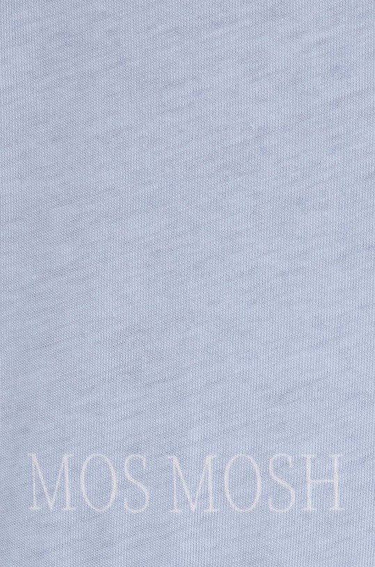 Mos Mosh t-shirt bawełniany 160840 niebieski