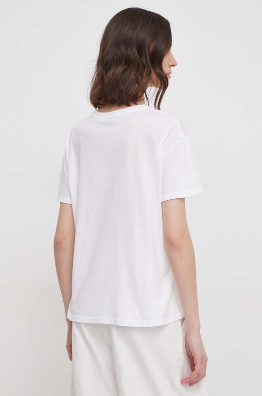 Odzież Mos Mosh t-shirt bawełniany 160840 beżowy