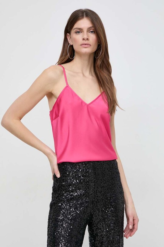 Топ Silvian Heach relaxed розовый GPP24370TO
