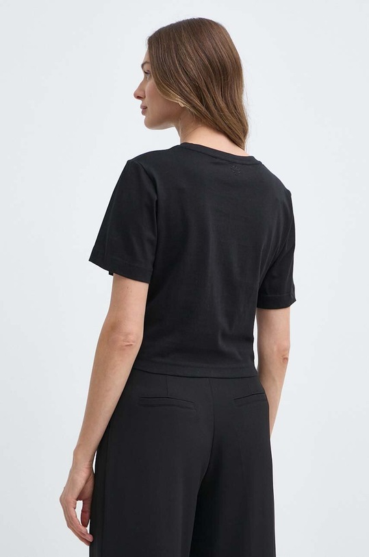 Odjeća Pamučna majica Silvian Heach GPP24097TS crna