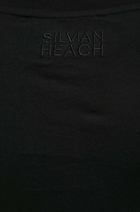 Silvian Heach t-shirt czarny GPP24465CN