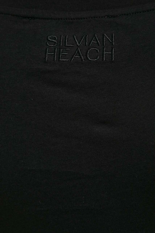 Silvian Heach tricou negru GPP24465CN