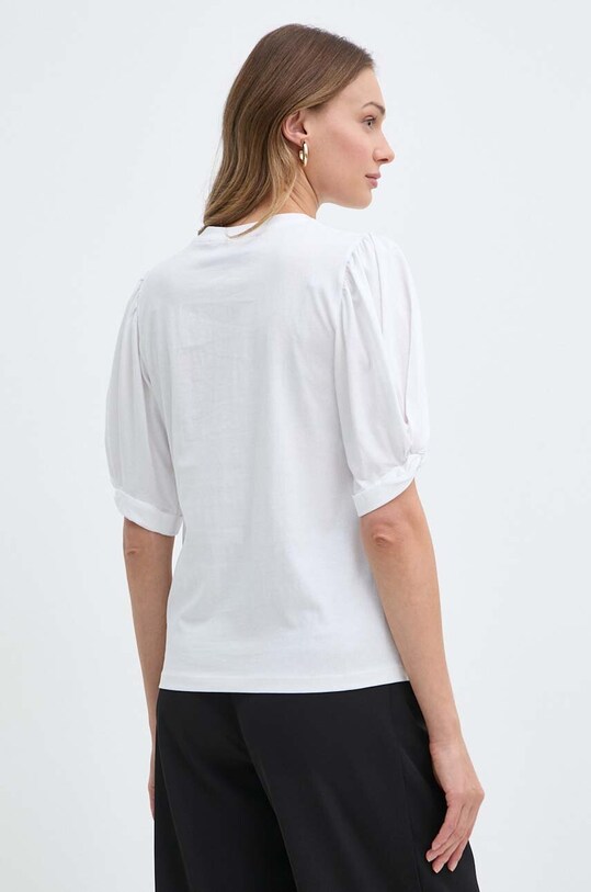 Îmbrăcăminte Silvian Heach tricou din bumbac GPP24099TS alb