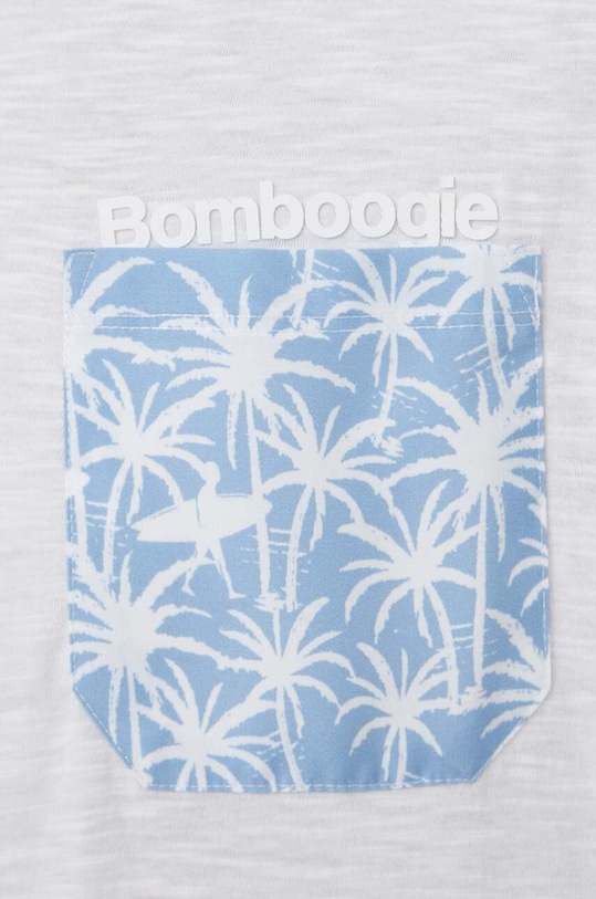 Bomboogie tricou din bumbac TM8419TJSG4 alb