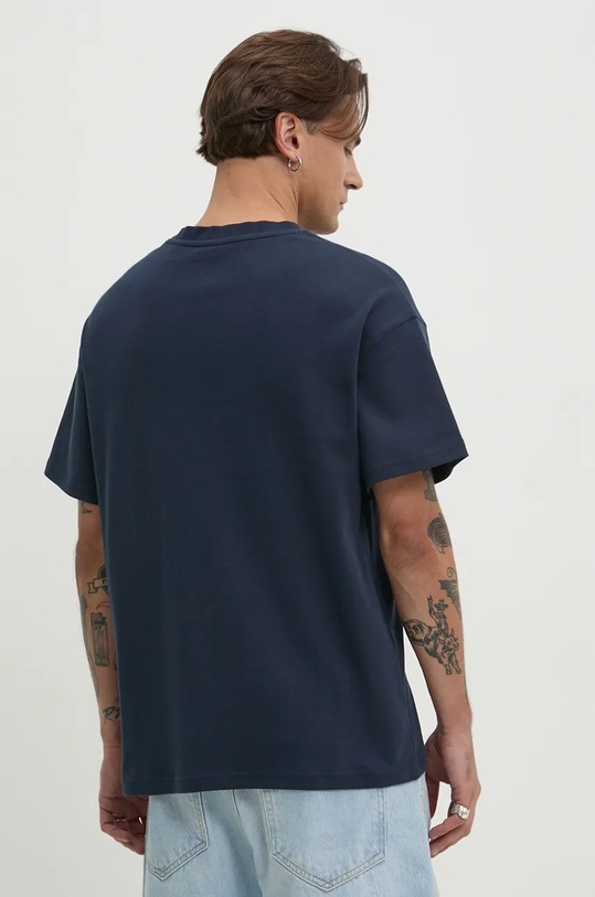 Oblečení Bavlněné tričko Solid 21107307.194010 námořnická modř
