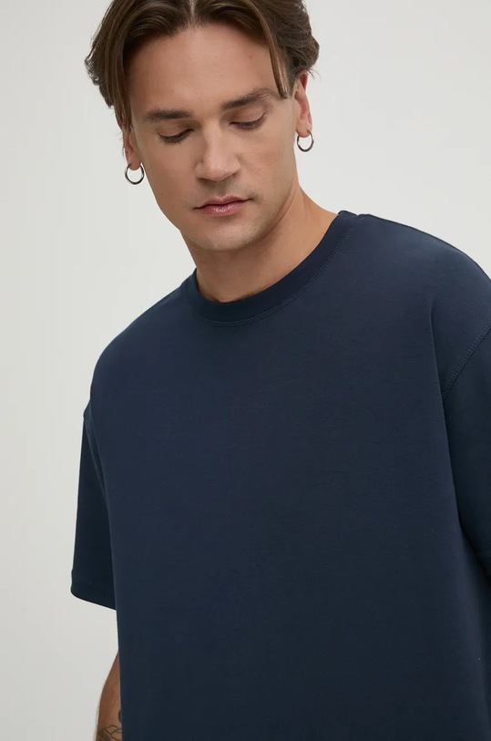 Bavlněné tričko Solid námořnická modř 21107307.194010