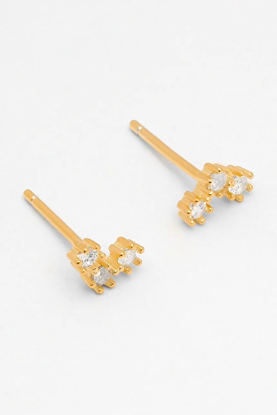 Серебряные серьги с позолотой ANIA KRUK SKY SMVKC1862Z золотой ZS25