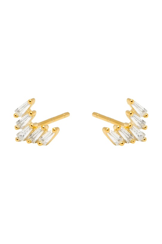 ANIA KRUK kolczyki ze srebra pokrytego złotem GLAMOUR srebro złoty SMVKC1872Z