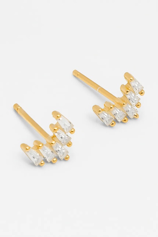 ANIA KRUK kolczyki ze srebra pokrytego złotem GLAMOUR SMVKC1872Z złoty ZS25