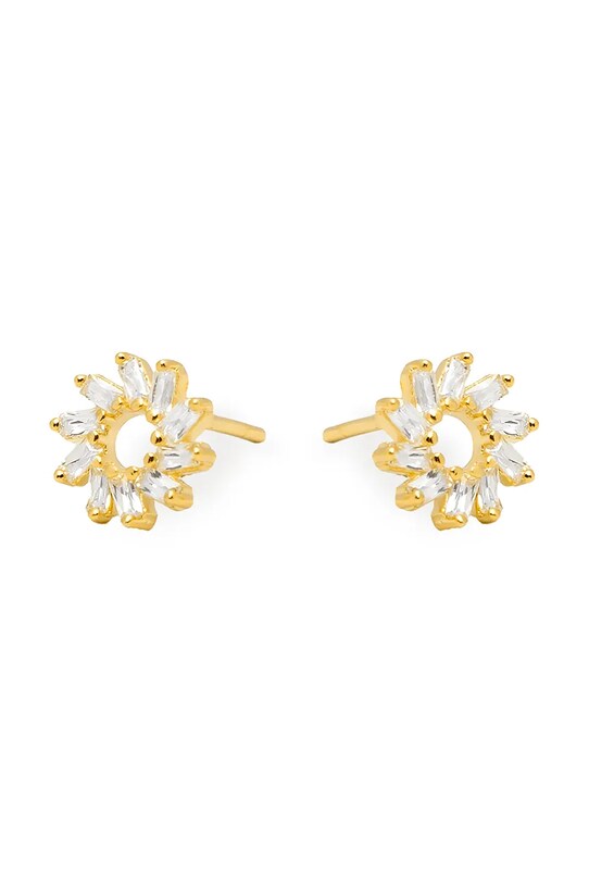 Серебряные серьги с позолотой ANIA KRUK GLAMOUR серебро золотой SMVKC1902Z