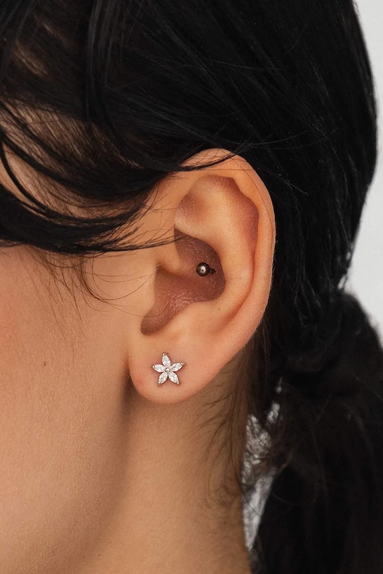 Akcesoria ANIA KRUK kolczyki srebrne SKY SMVKC1932 srebrny