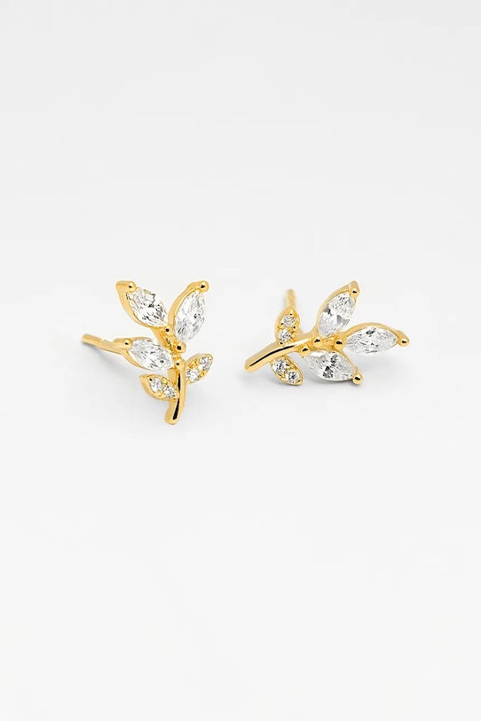 ANIA KRUK kolczyki ze srebra pokrytego złotem HIPPIE SMVKC1942Z złoty ZS25