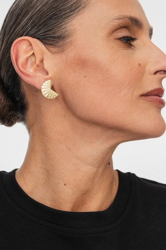 Accesorii ANIA KRUK cercei din argint placat cu aur BLAIR SMVKS2420Z aur