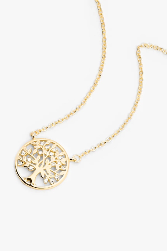 ANIA KRUK naszyjnik ze srebra pokrytego złotem HIPPIE SMVNS0270Z złoty ZS25