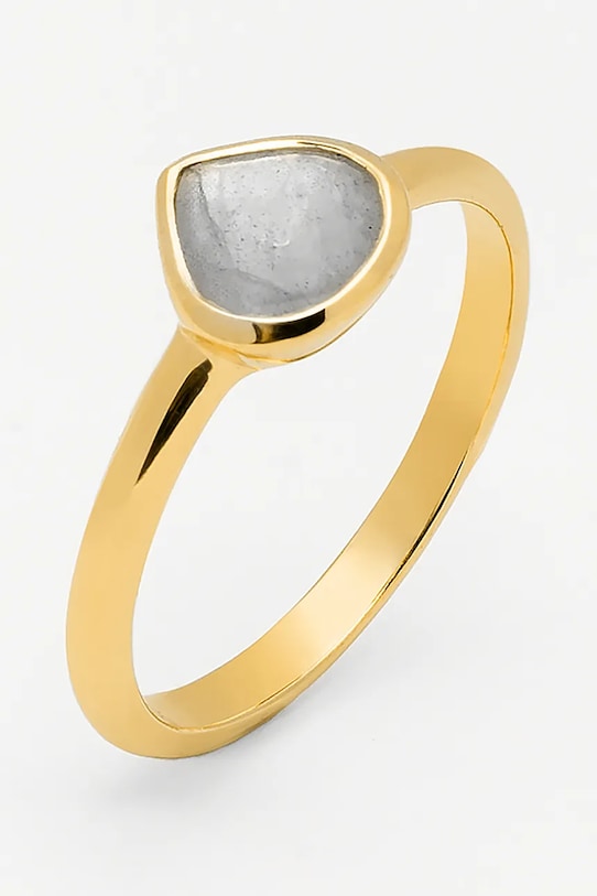 ANIA KRUK inel de argint placat cu aur DUO SOPPN0630Z aur ZS25