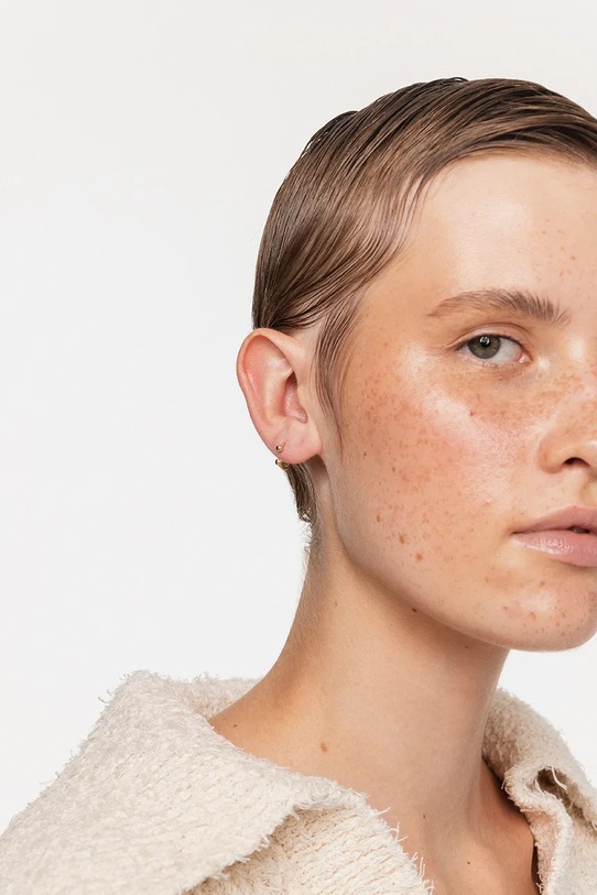 Zlatá náušnice ANIA KRUK ROCK IT zlatá ZALKZ1110