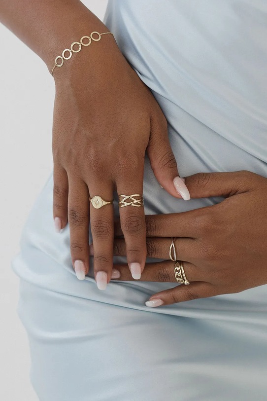 Zlatna narukvica ANIA KRUK ROYAL ZEMAZ1770 zlatna ZS25