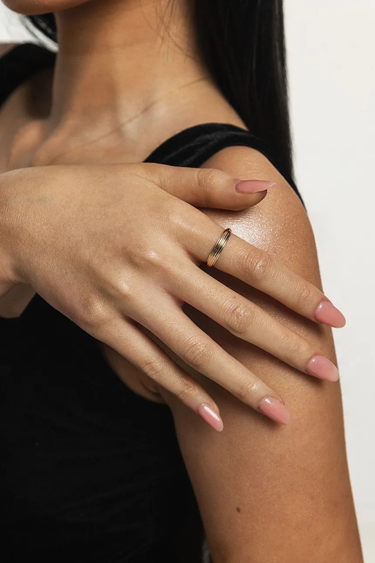 Akcesoria ANIA KRUK pierścionek złoty ROYAL ZEMPZ2270 złoty