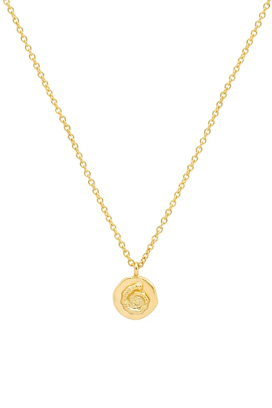 ANIA KRUK naszyjnik ze srebra pokrytego złotem ARIEL pozłacane złoty SMRNS1420Z